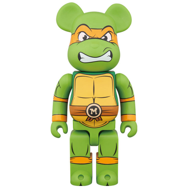400% Michelangelo Be@rbrick : Teenage Mutant Ninja Turtles by Nickelodeon