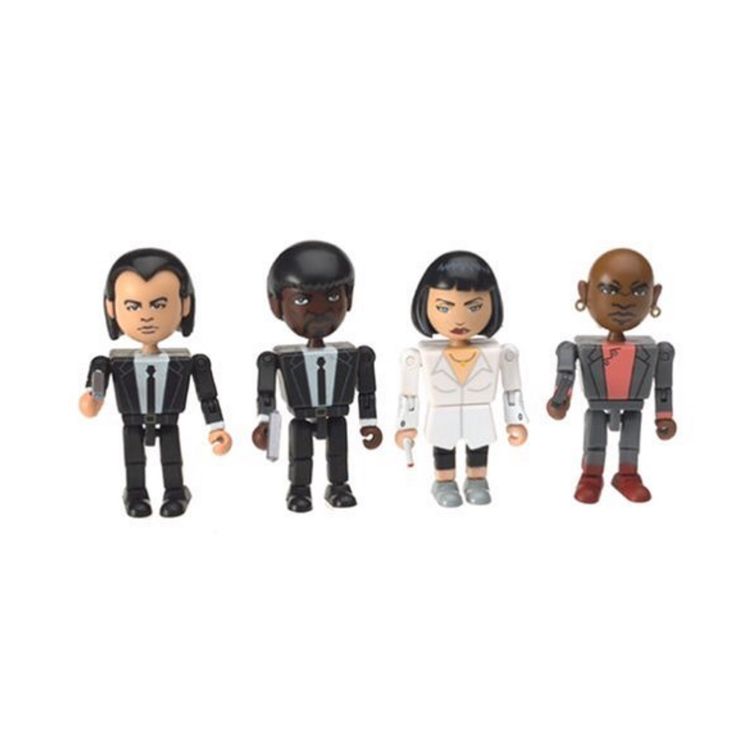 Pulp Fiction GE-OMS: The Cast 4-Pack by Neca