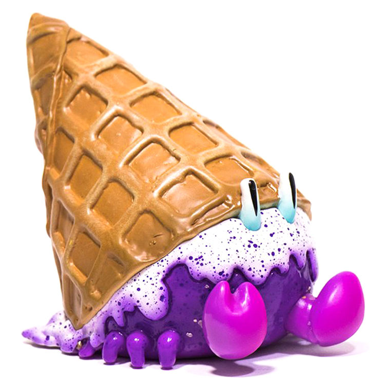 Purple Ice Cream Crab by nomiwa