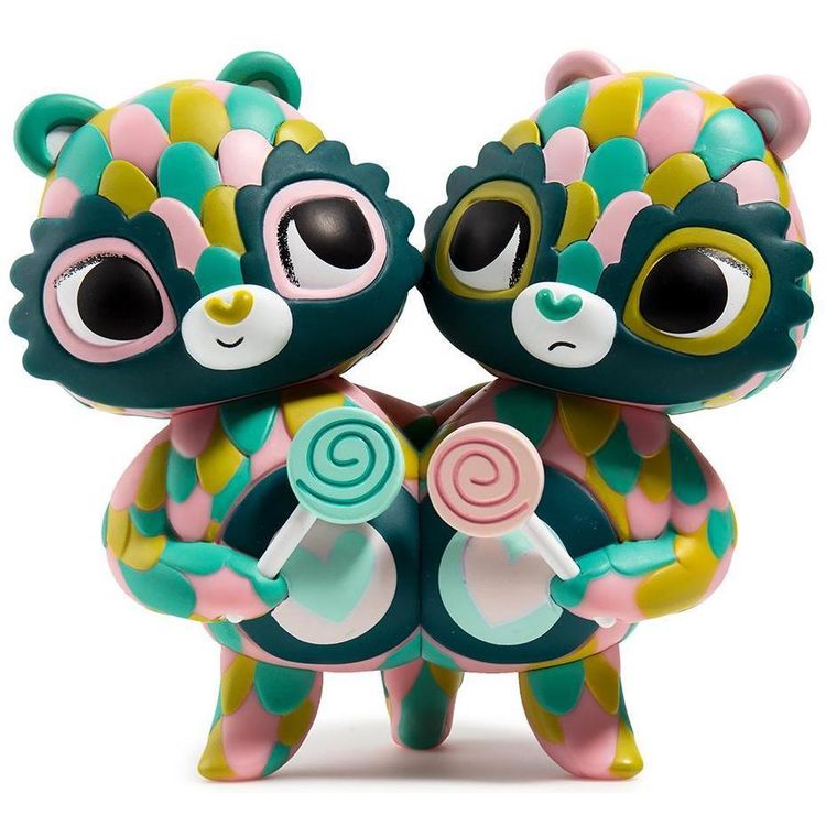 Green Share Bear by Horrible Adorables