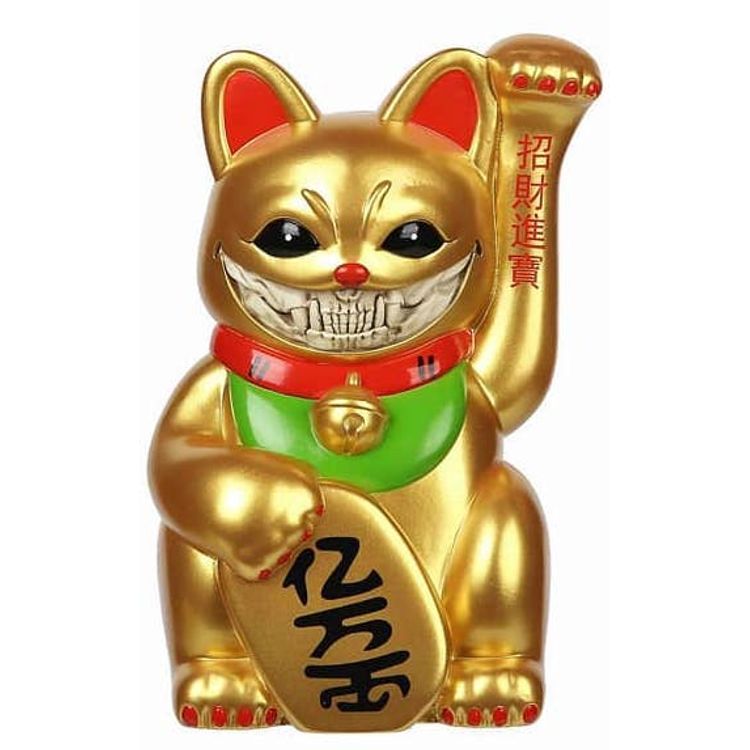 Lucky Cat Grin by Ron English