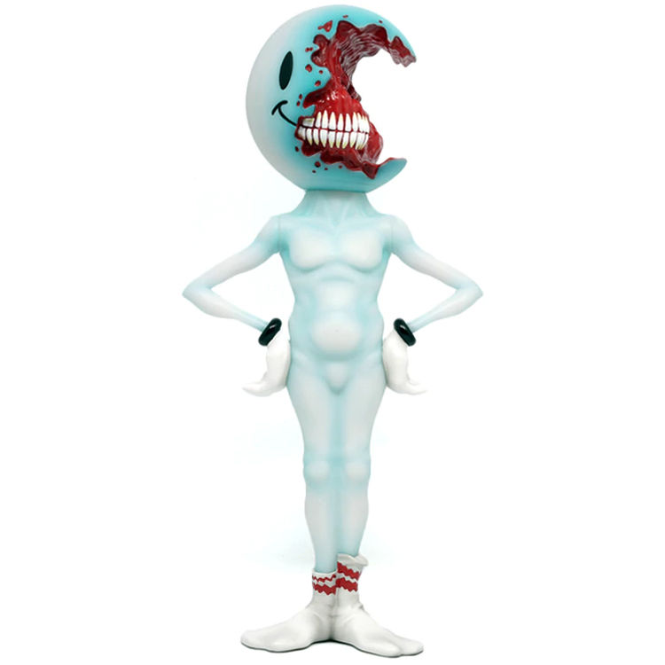 GID Blue Half a Nice Day by Alex Pardee