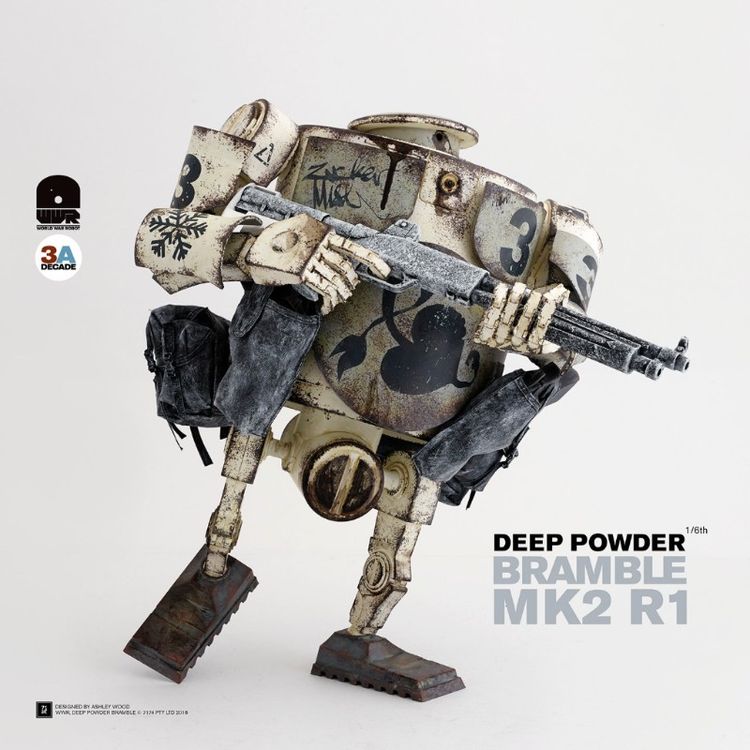 Deep Powder Bramble Mk2 R1 by Ashley Wood