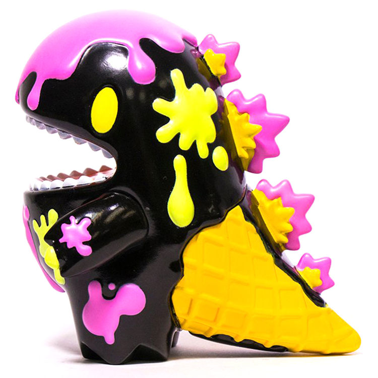 Little Dino - Charcoal Ice Cream by Ziqi