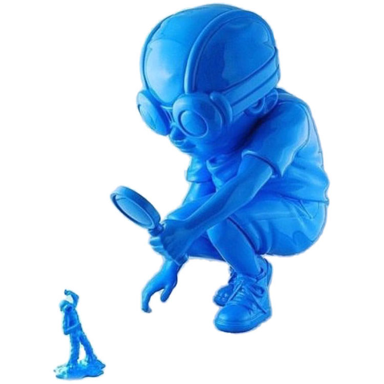 Blue Fry Flyboy by Hebru Brantley