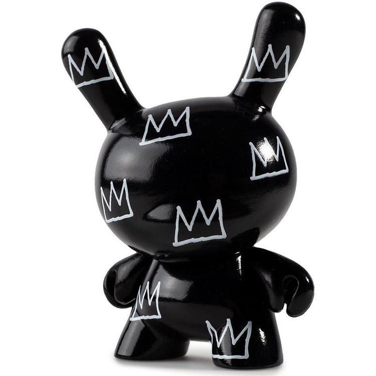 Black Crown Pattern by Jean-Michel Basquiat