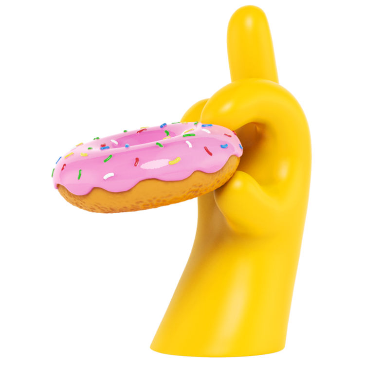 I Donut Care by Abell Octovan