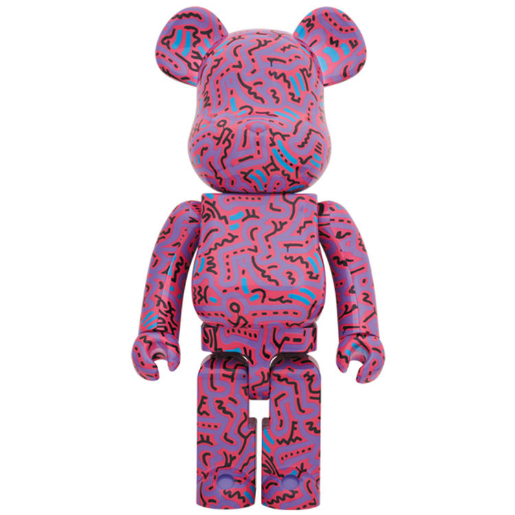 1000% - Keith Haring Be@rbrick #2 by Keith Haring