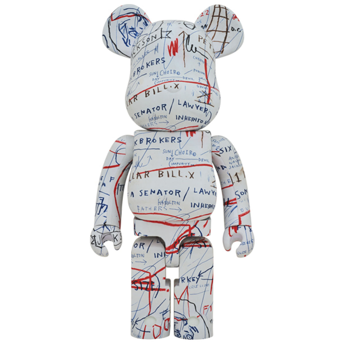 1000% - Jean-Michel Basquiat Be@rbrick #2