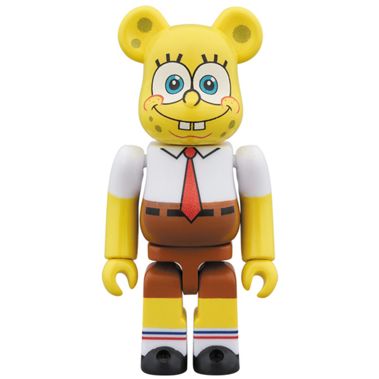 100% Spongebob Squarepants Be@rbrick by Nickelodeon