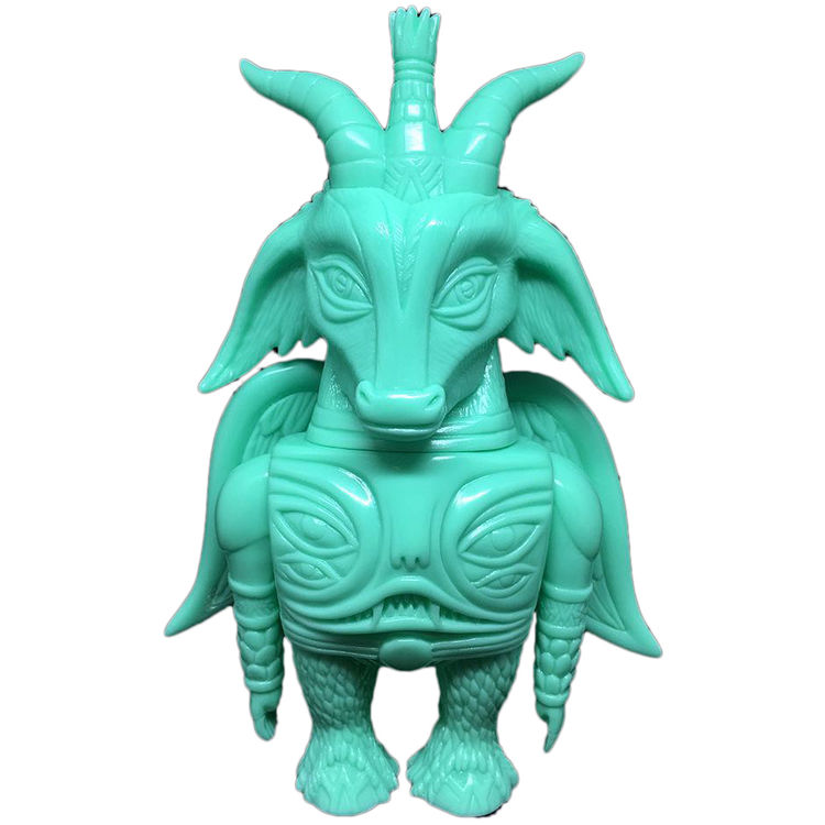 Terrible Teal Baphomaniac by Martin Ontiveros
