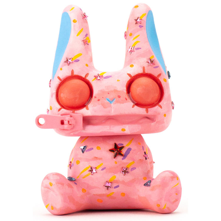 Pink Glow Zipper Rabbit (FPF '18) by Zipperabbit (Elle Kim)
