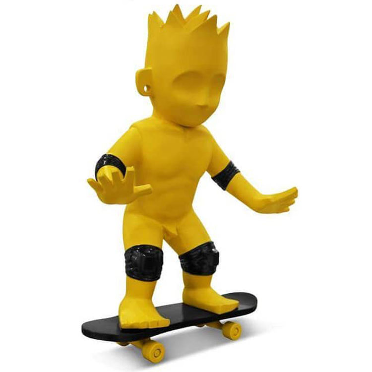 Yellow Anito Bart by Ronald Ventura