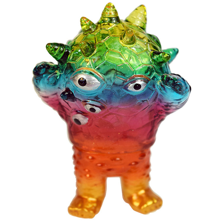 Rainbow Micro Kaiju Eyezon (DCon '17) by Mark Nagata