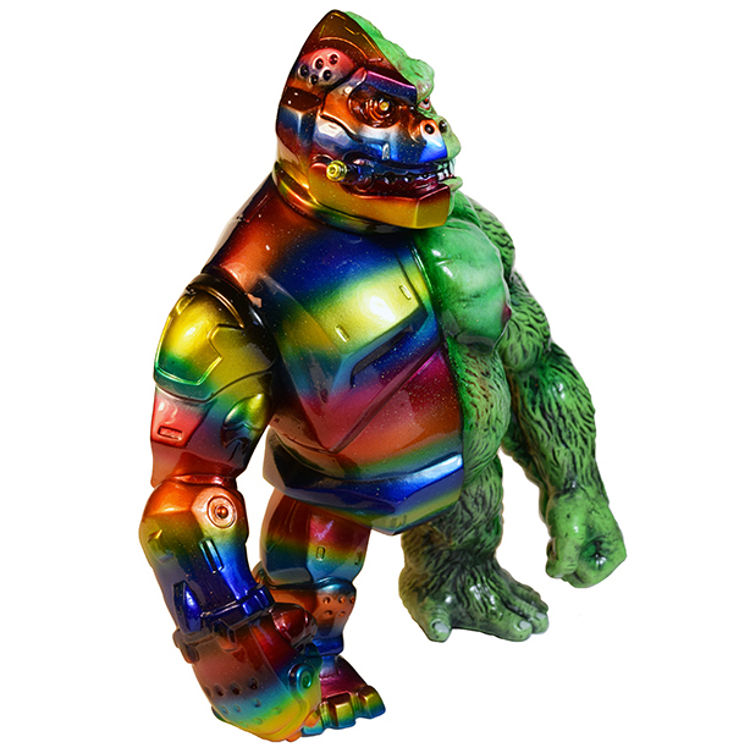 Custom Crusher G Mecha Ape Green by Mark Nagata
