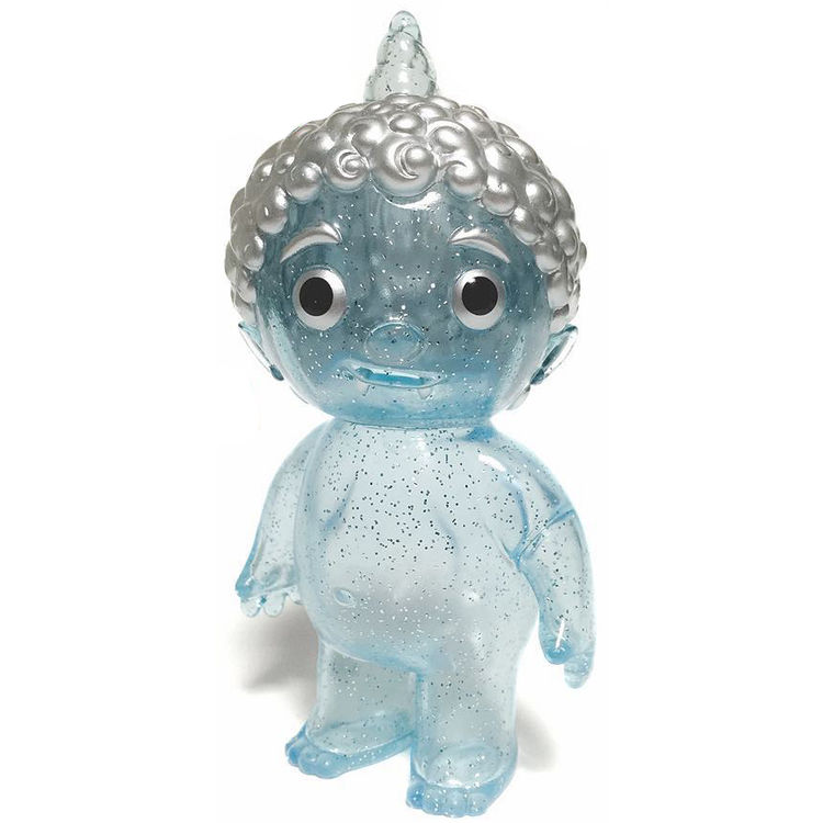 Clear Blue with Glitter Oni Kid by Cometdebris (Koji Harmon)