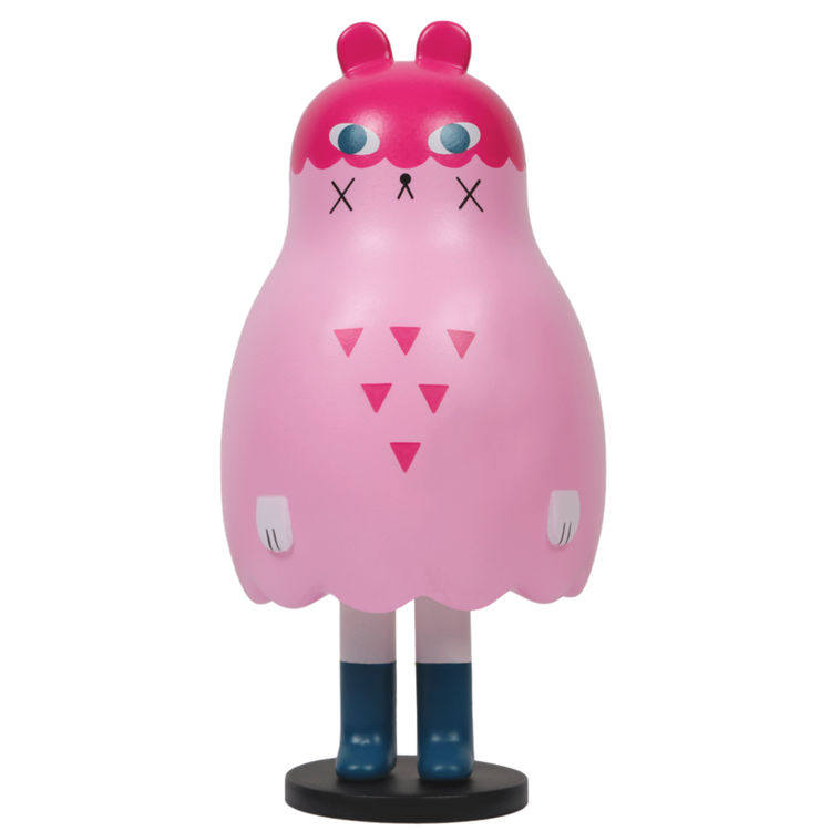 Pink Boo Bear by Andrea Kang