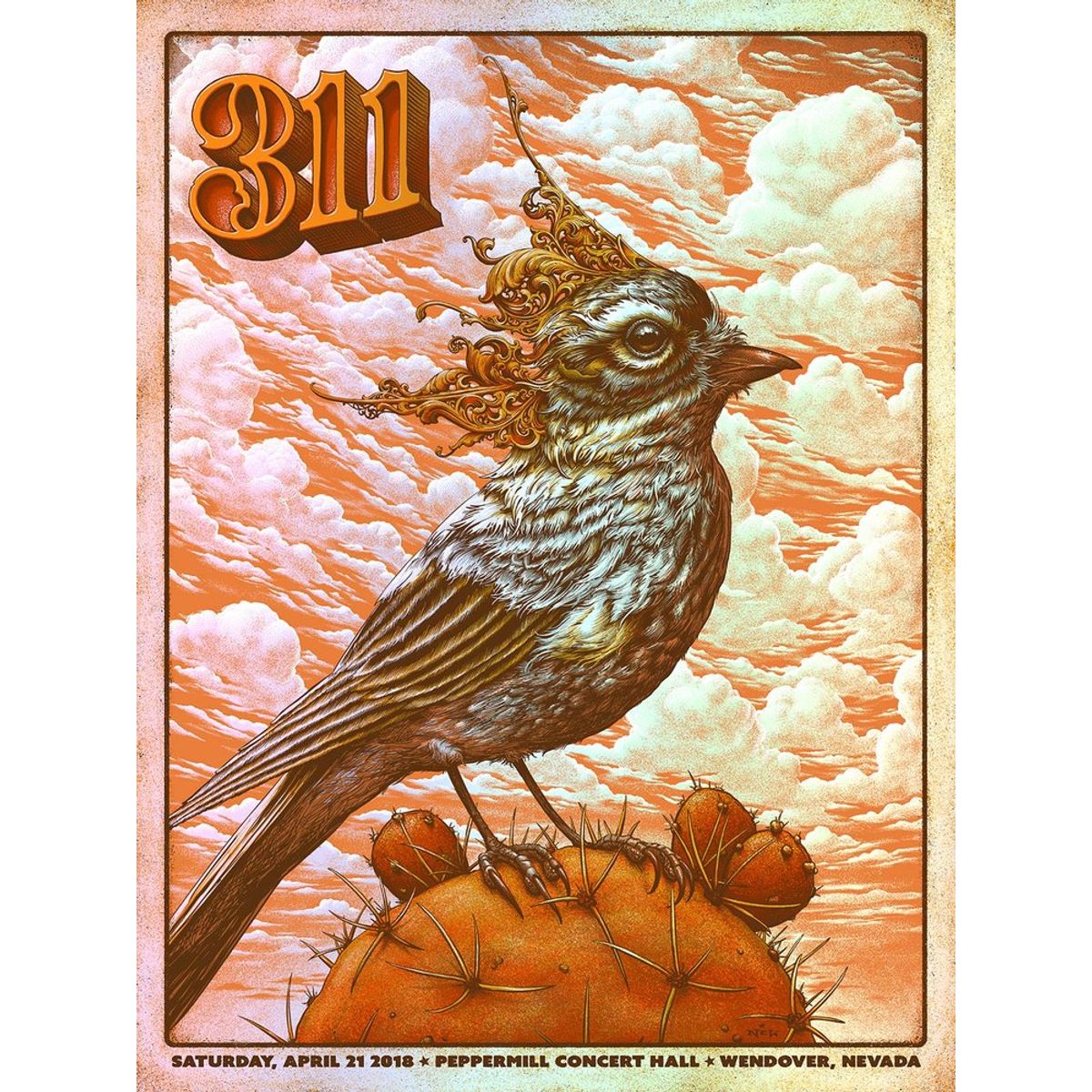 311 - Wendover, NV - April 2018 (Rainbow Foil Variant)