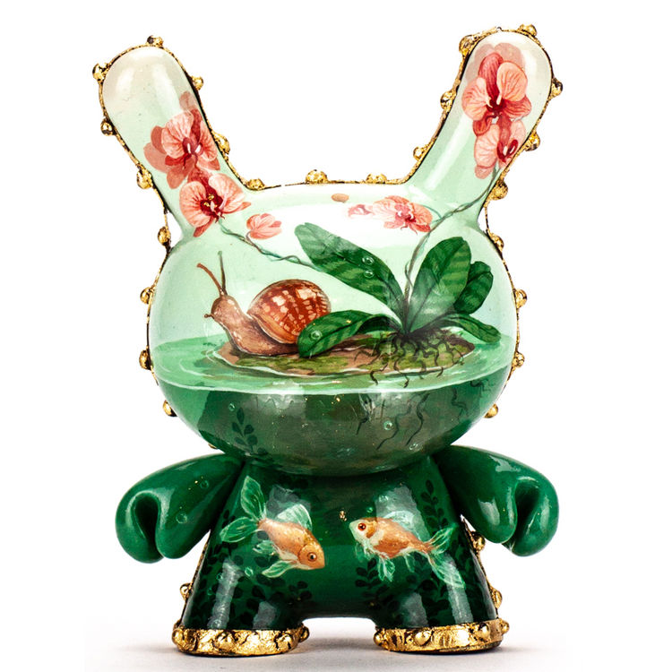 Terrarium Bunny by Katie Gamb
