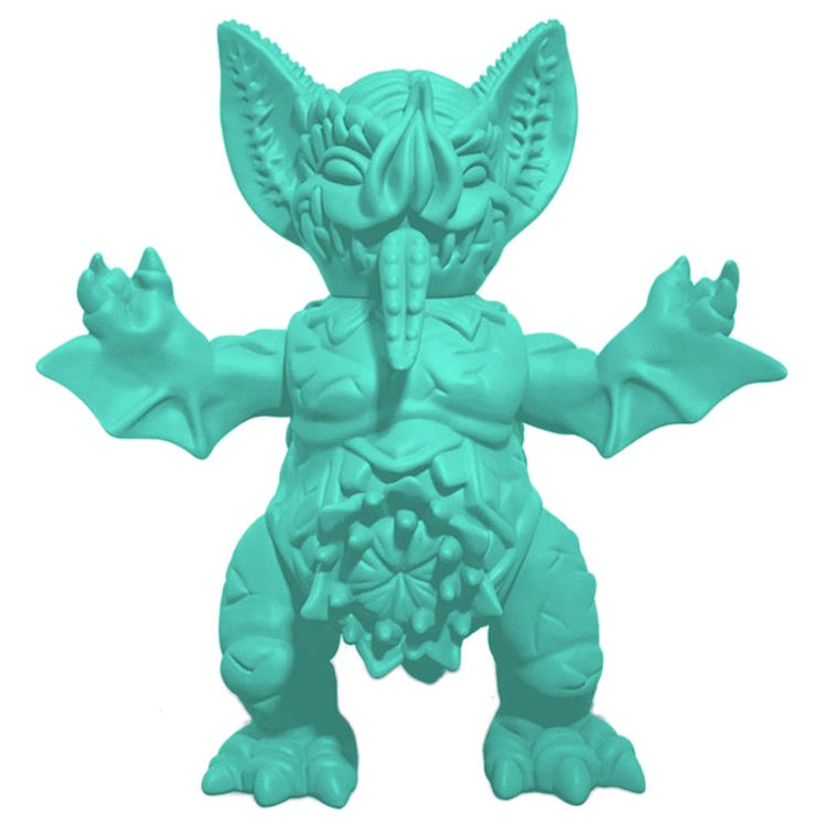 31.5" Giant Teal Mockbat by Paul Kaiju