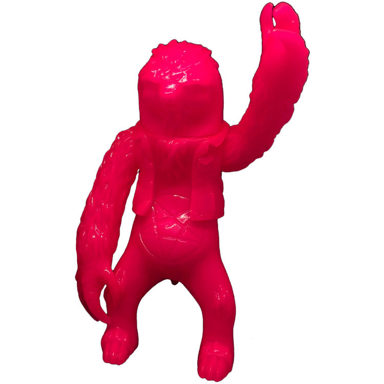 Unpainted Pink Metal Sloth by Xpanded Universe