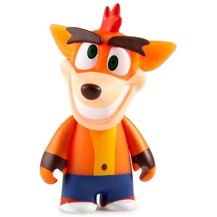 Crash Bandicoot with Crazy Eyes by Kidrobot