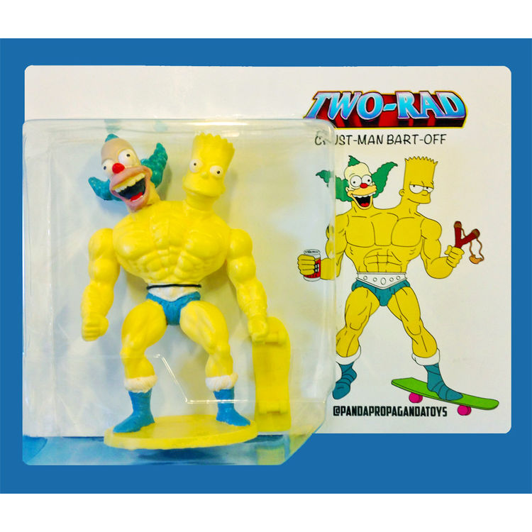 Two-Rad: Crust-Man Bart-Off by Panda Propaganda Toys