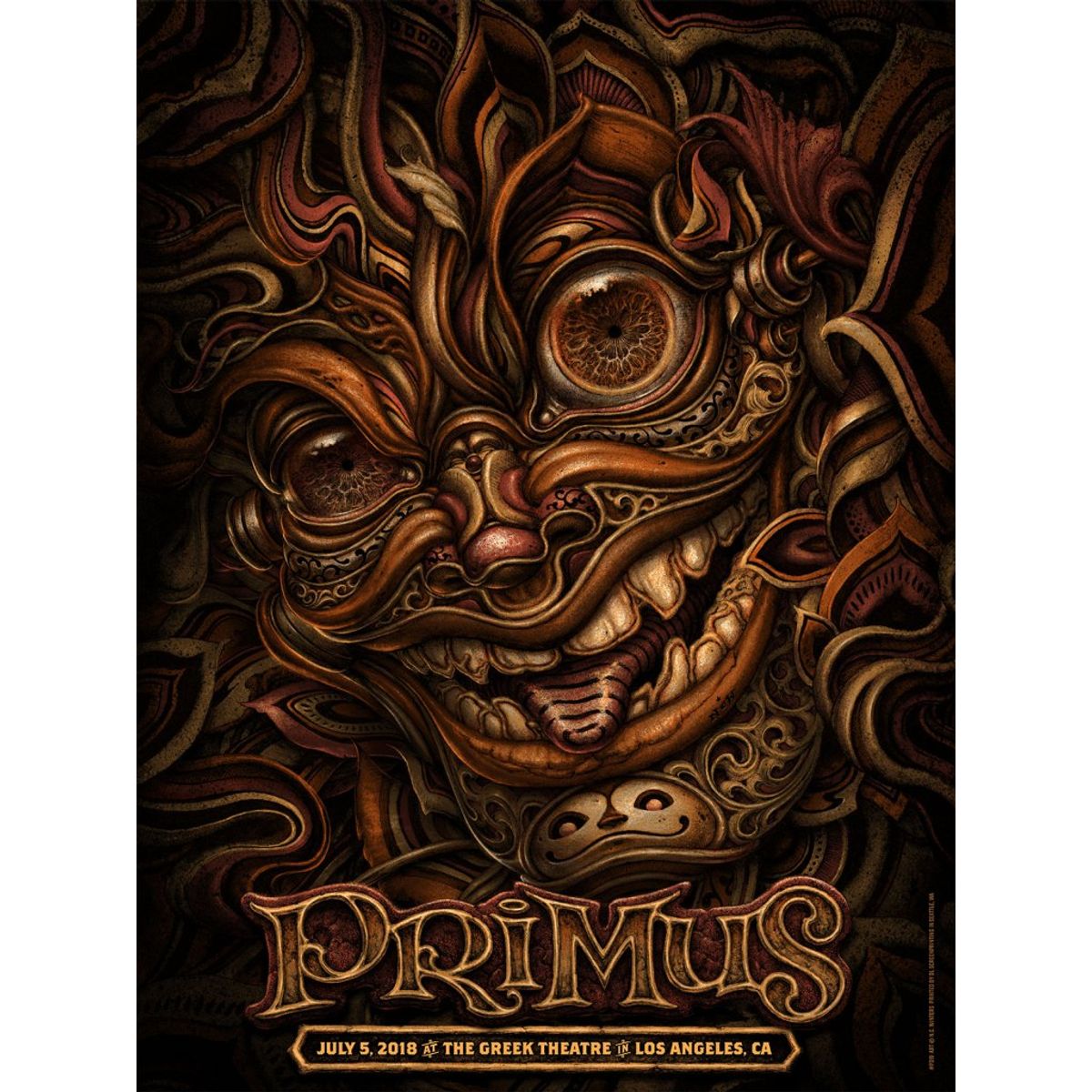 Primus - Los Angeles, CA 2018 (Vintage Variant)