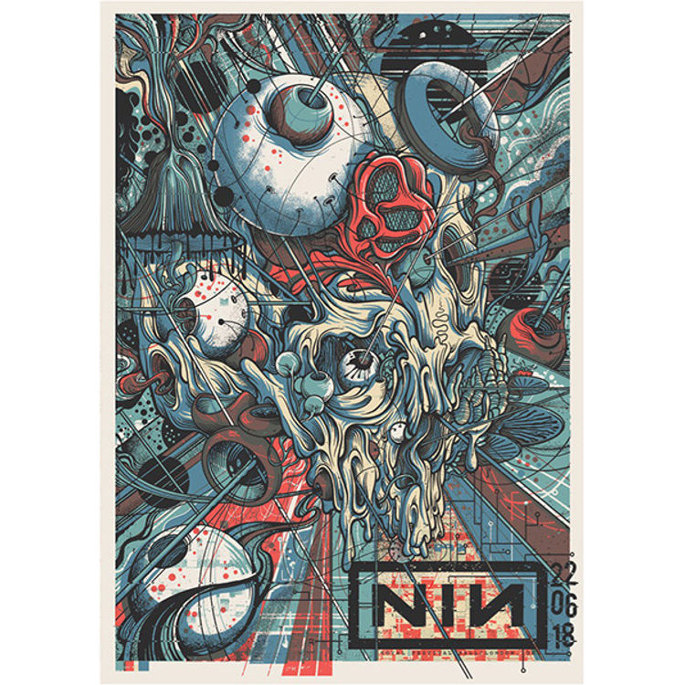 Nine Inch Nails - 2018 by Drew Millward