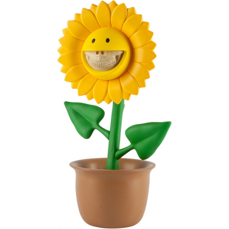 Shocking Sunflower (Grin) by Ron English