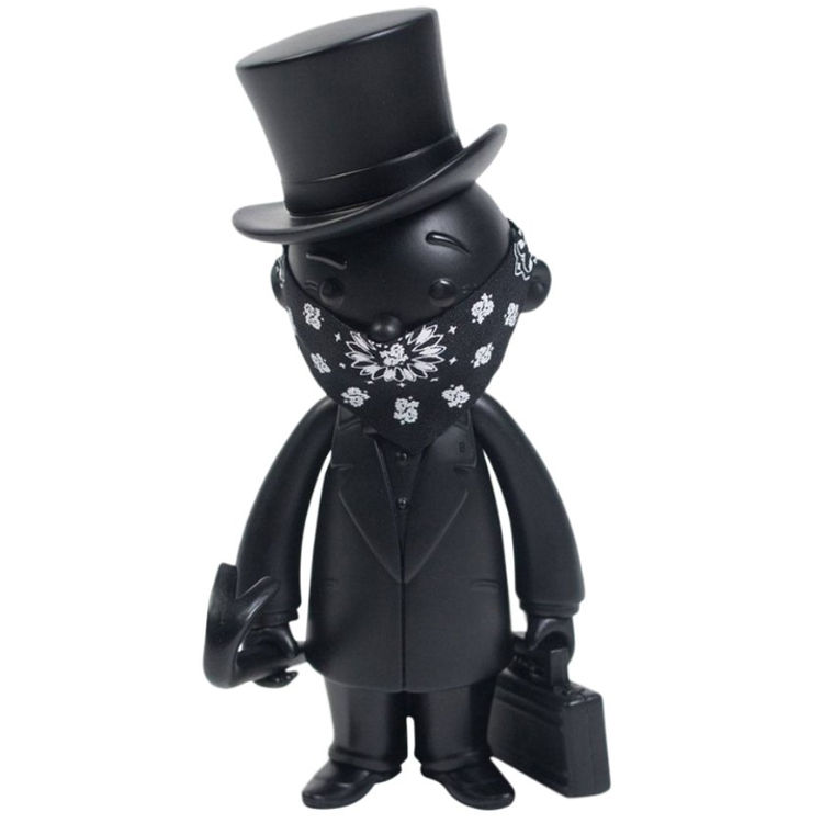 Black Mr. Pennybags by Hasbro