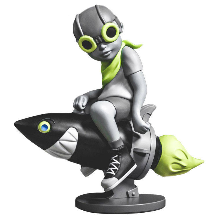 Gray Volt Beyond The Beyond Fly Boy (SDCC : 2018) by Hebru Brantley