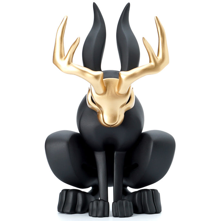 Jackalope - Black/Gold by Colus
