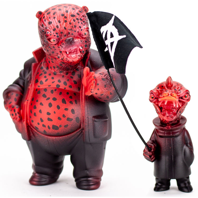 Anarchys bear and Cocodrille by Mr. Mitote