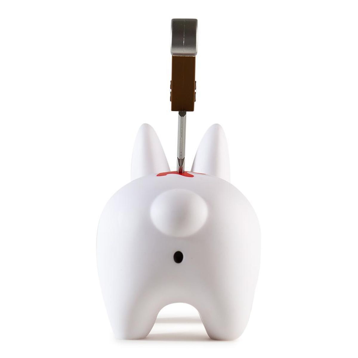 7" White Backstab Smorkin Labbit