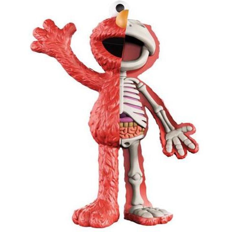 XXRay - Elmo by Jason Freeny