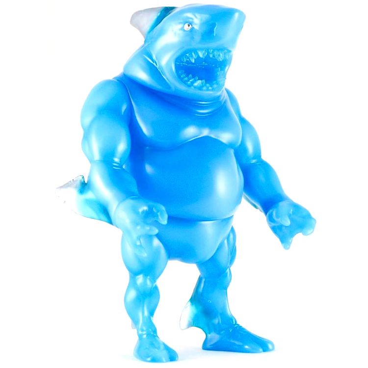 GID Blue Devil Shark Papa by Momoco Studios