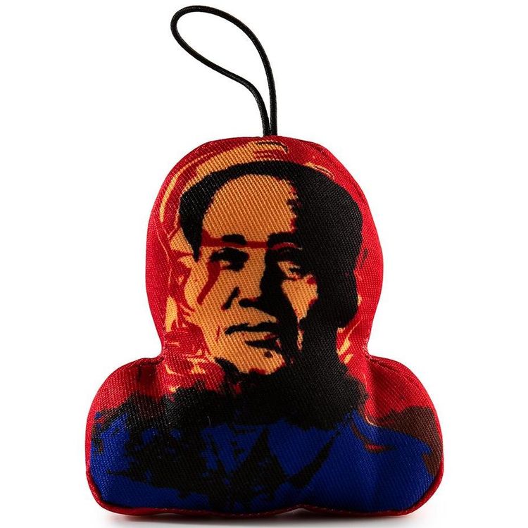 Andy Warhol Collectible Art - Mao Plush Pillow (1972) by Andy Warhol