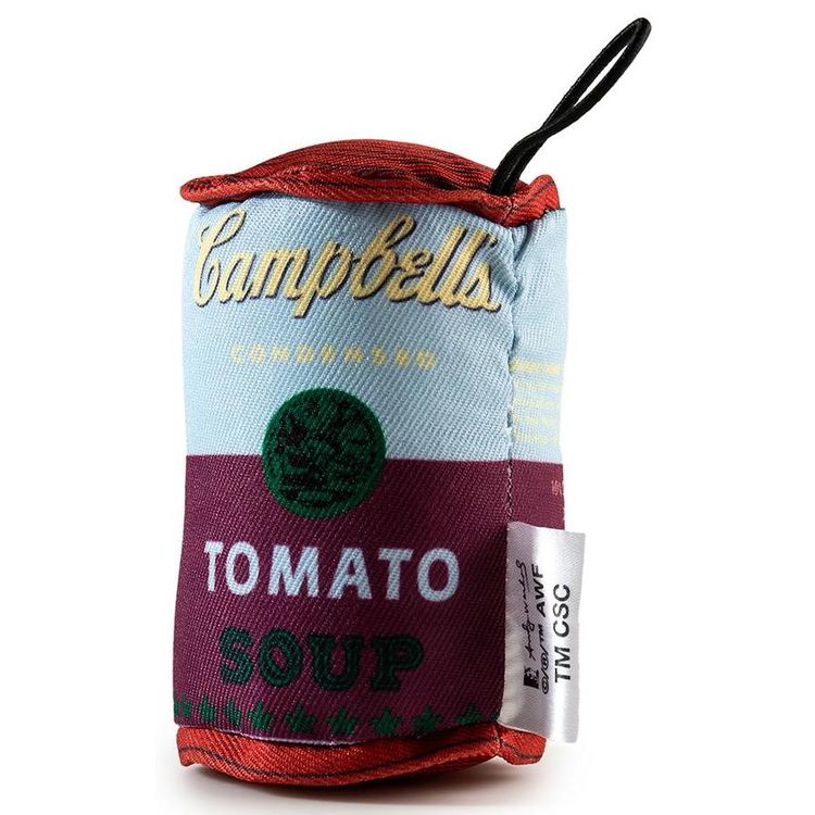 Andy Warhol Collectible Art - Soup Can Plush by Andy Warhol