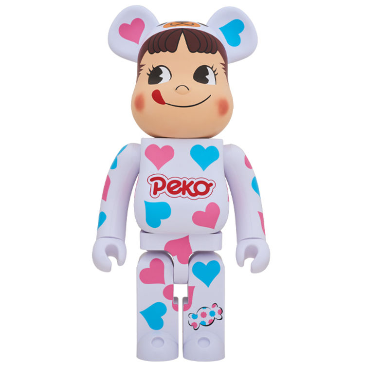 1000% - Milky Peco-chan Heart Be@rbrick by Fujiya