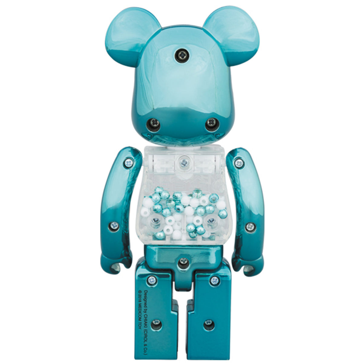 100% - Turquoise Alloy My First Be@rbrick B@by