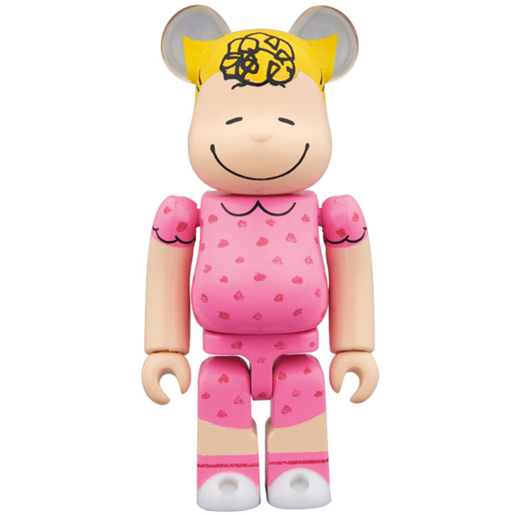 100% Sally Brown : Peanuts Bearbrick by Charles M. Schulz