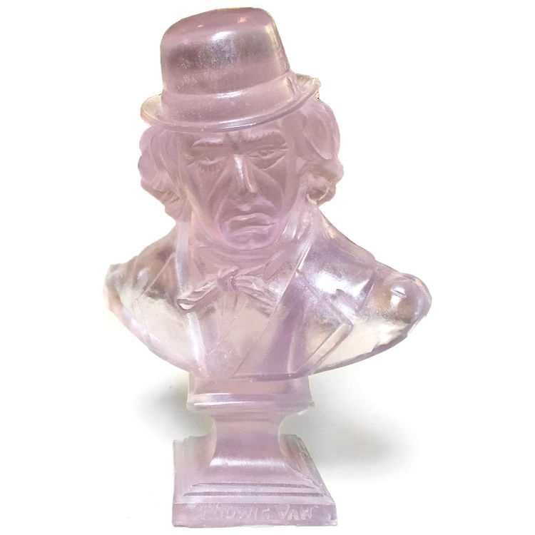 Lavender Ludwig Van Bust by Frank Kozik