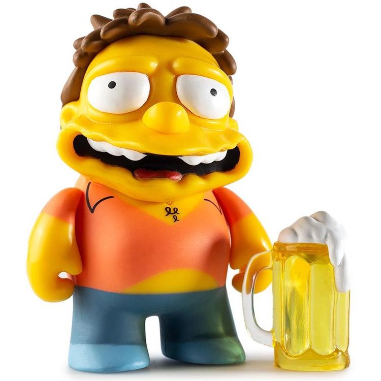 The Simpsons : Burping Barney with Beer Mug by Matt Groening