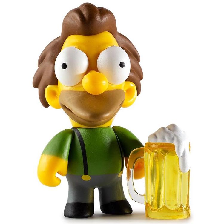The Simpsons : Lenny with Beer Mug by Matt Groening