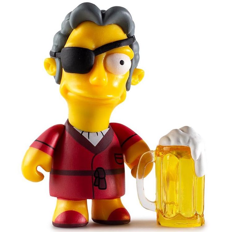 The Simpsons : Handsome Moe with Beer Mug by Matt Groening