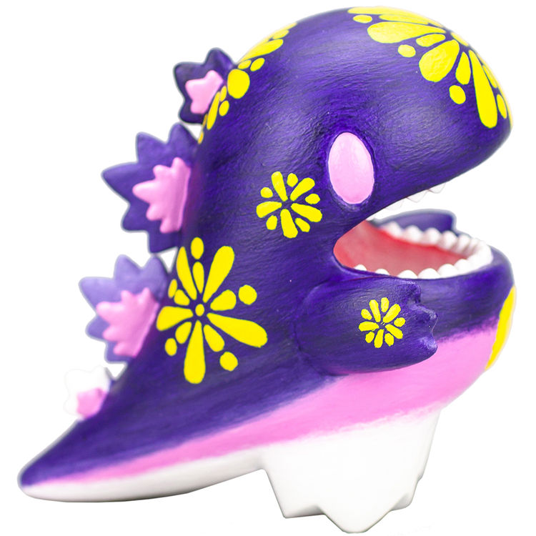 Lovely Violet Summer Night Little Dino by Ziqi
