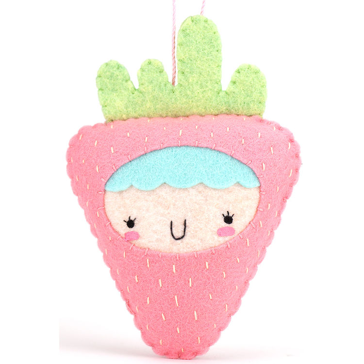 Ichigo [Strawberry] Girl Plushie! by SaoZen