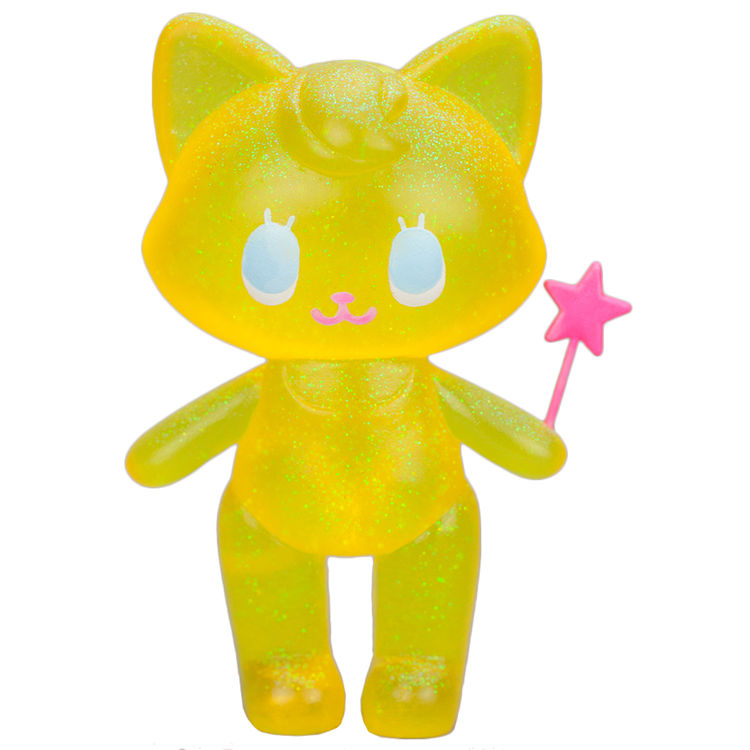 Pooltime Kitty - Glittery Yellow by Seulgie