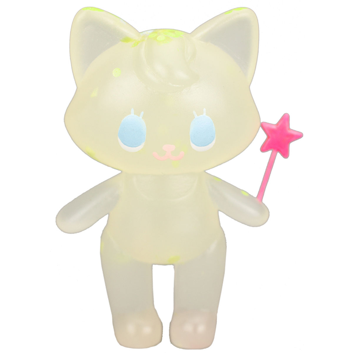 Pooltime Kitty - Yellow Confetti